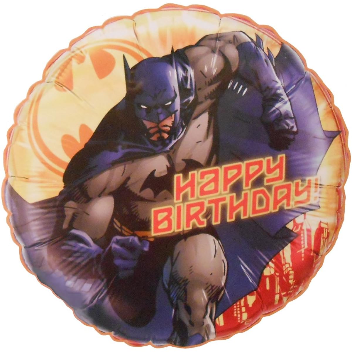 Batman 18" Happy Birthday Mylar Balloon
