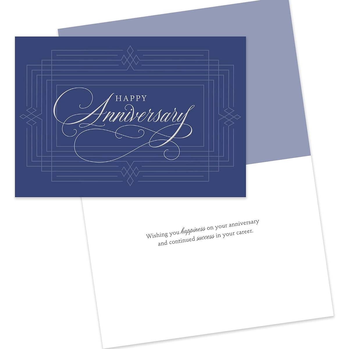 Hallmark Business 10 Pack Bulk Work Anniversary Assorted Cards (Fans & Professionals)