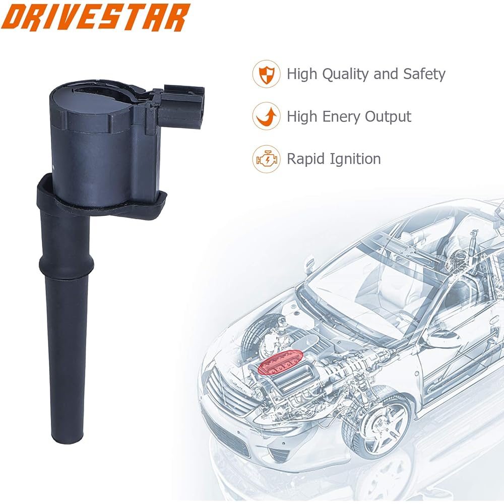drivestar uf191 New Ignition Coil Only GT Mark VIII Continental Navigator Aviator Blackwood Marauder All Mustang 4.6L 5.4L