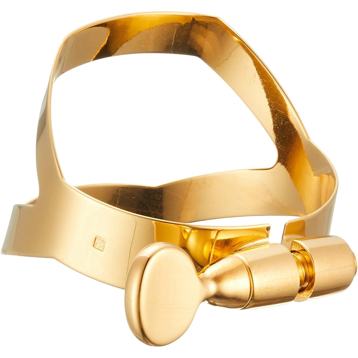 Selmer tenor saxophone ligature gold plated finish