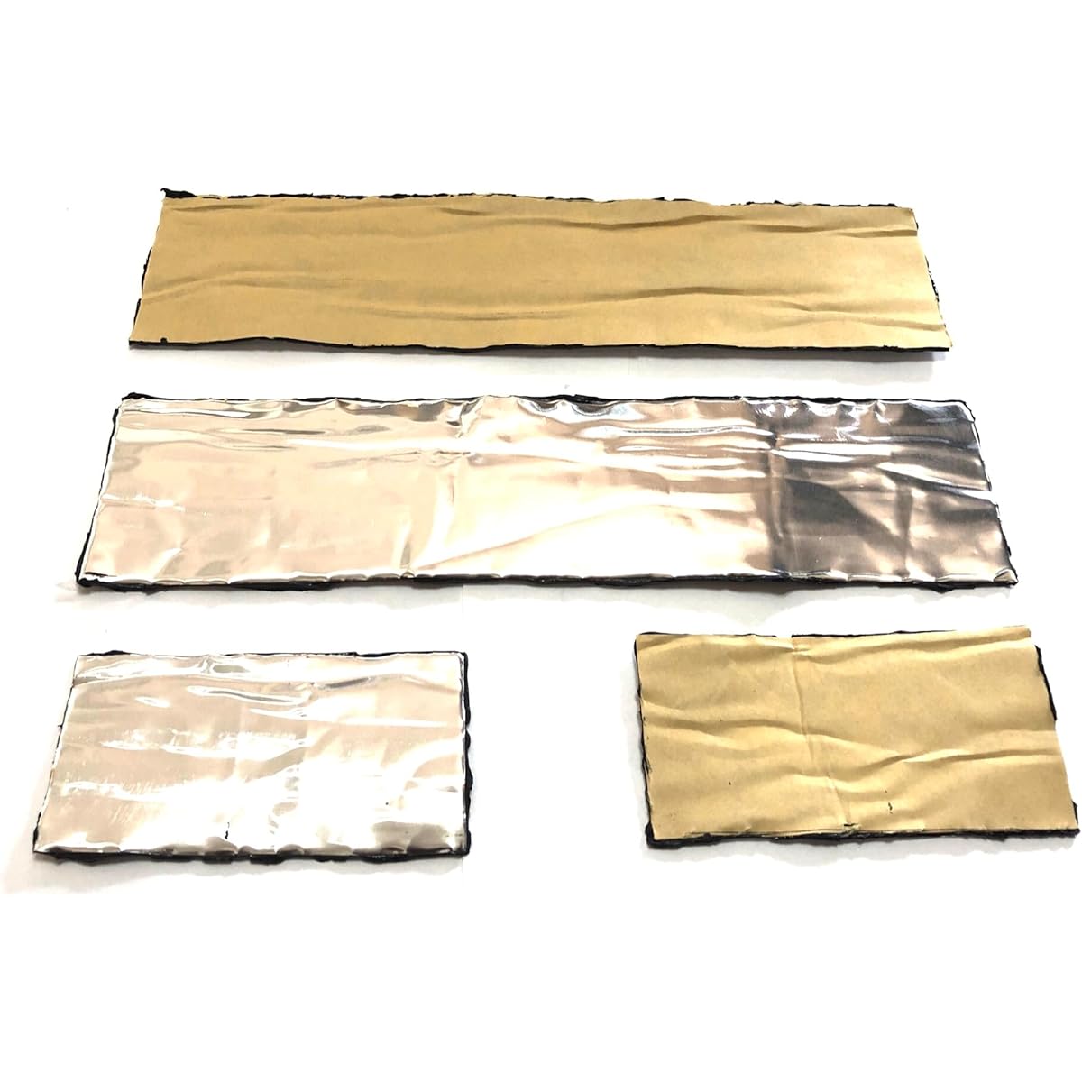 [Kanon] Deadning Kit, Pre-cut, Deadning, Sound Insulating Sheet, Sound Insulating Sheet, Sound Absorbing Material, Vibration Isolation, Damping Material, Car, Car Audio, Sound Insulating Material (Door Set of 4)