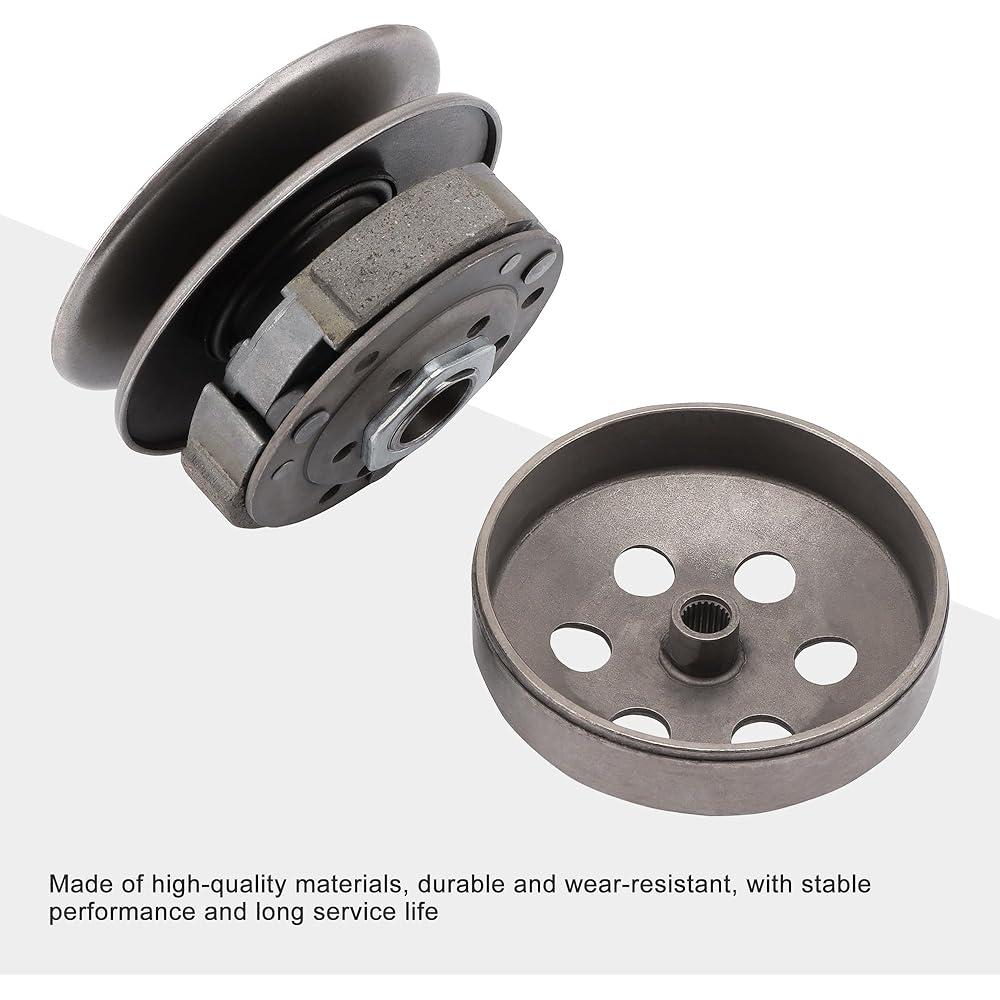 GOOFIT Complete Clutch Assembly Rear Clutch Replacement GY6 49cc 50c 139QMB Scooter Taotao Sunl
