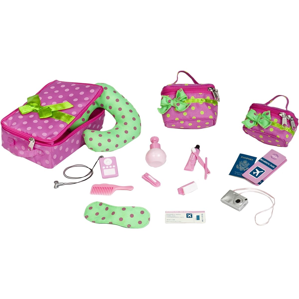 [Our Generation]Our Generation Luggage and Travel Set for 18 Dolls 68951 [Parallel Import]