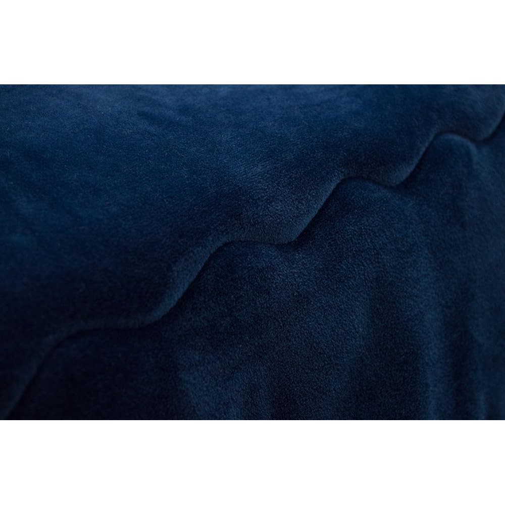 Arie (Arie) Smooth Kotatsu Futon Rectangle Ace 190 x 240 cm Navy