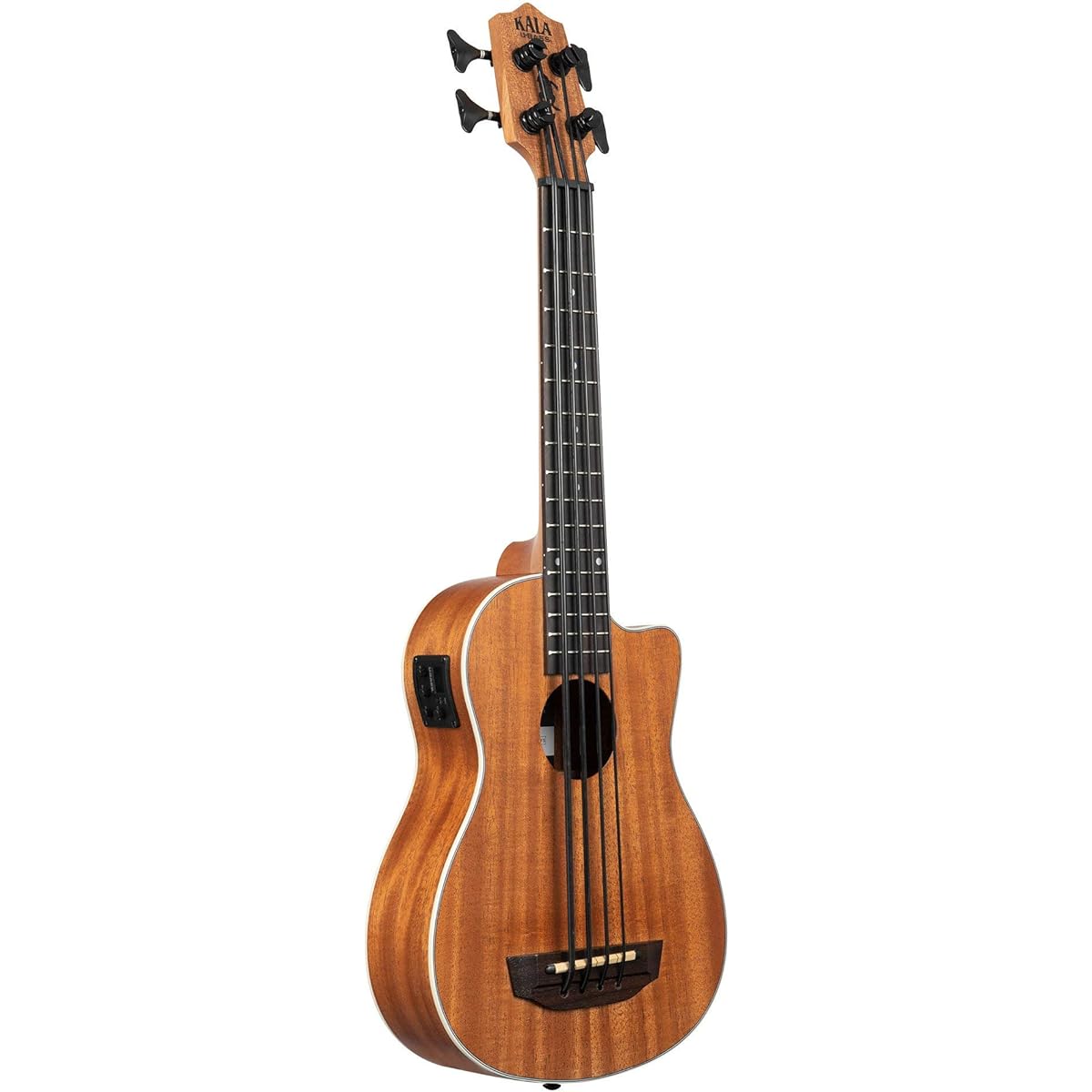 KALA U Bass Ukulele Base Scout Mahogany Body Cutaway UBASS-SCOUT-FS (Case included) [Domestic regular product]