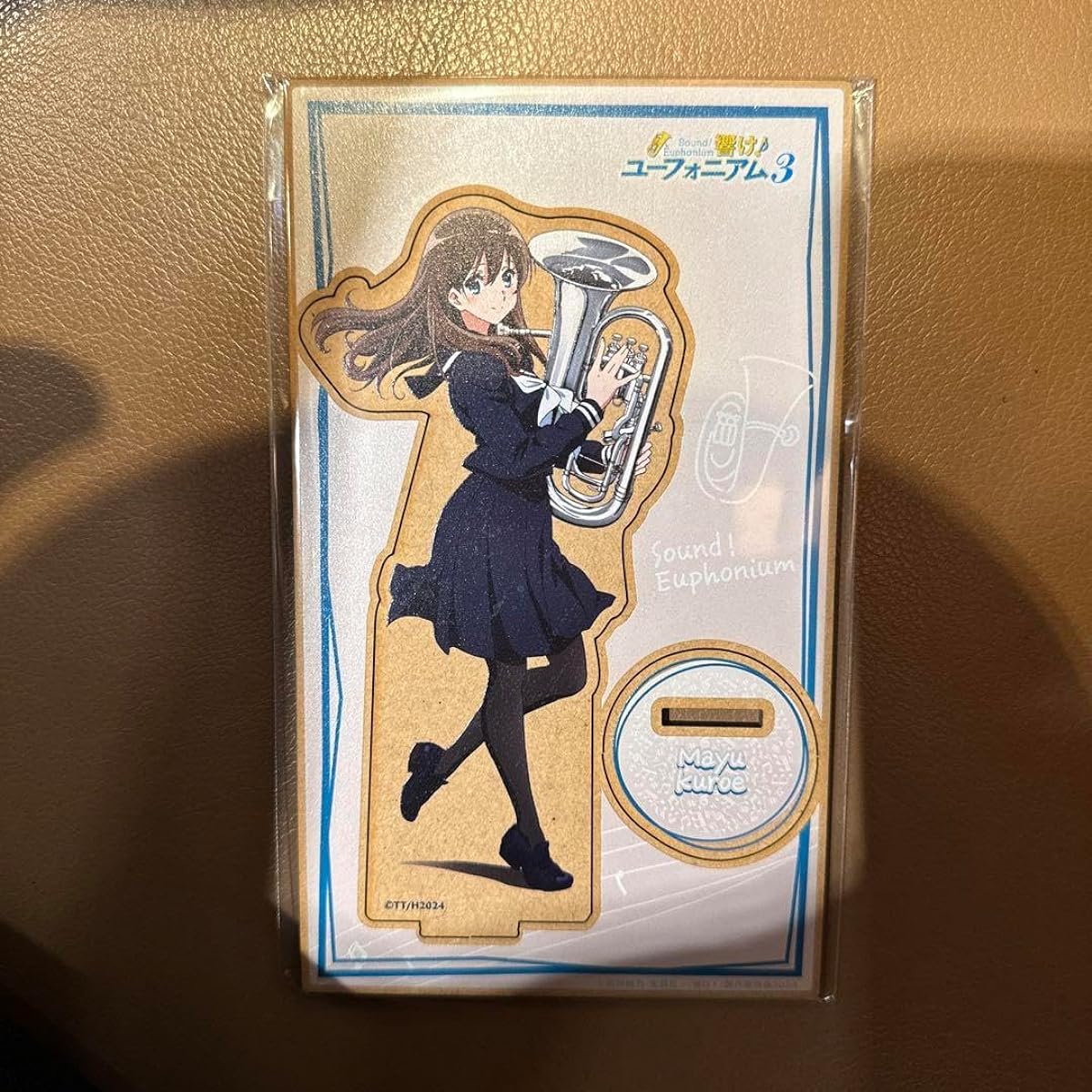 Sound! Euphonium 3 Karatetsu Kuroe Mayu wooden stand
