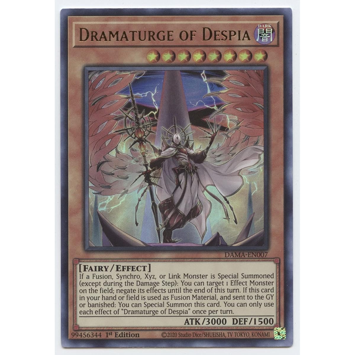 Depier's Dramaturgy - DAMA-EN007 - Ultra Rare - First Edition