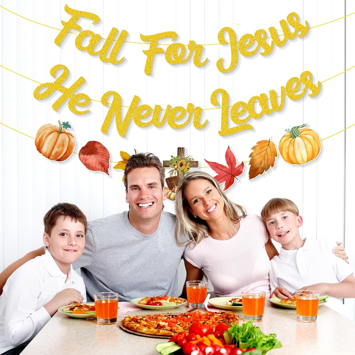 fall for jesus party banner