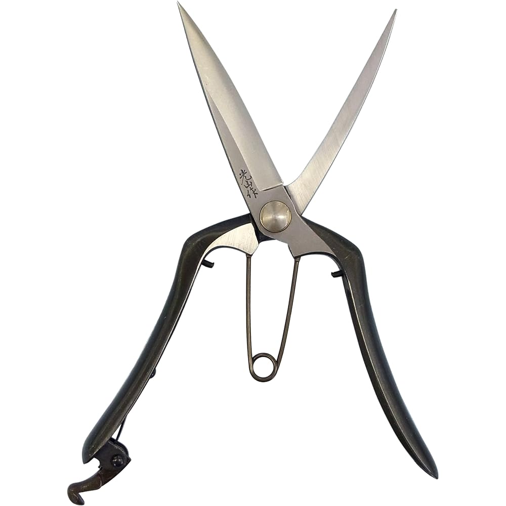 Made by Mitsuyama High quality single-edged bud scissors 230mm HT-2516