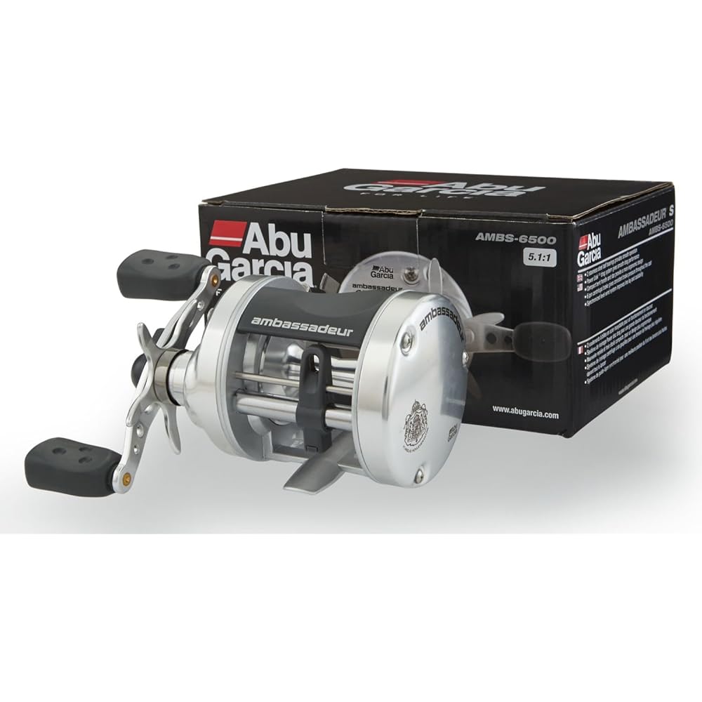 Abu Garcia Reel Ambassadeur S (Ambassadeur S) Baitcasting Reel AMBS-6500 6500 [Parallel Import]