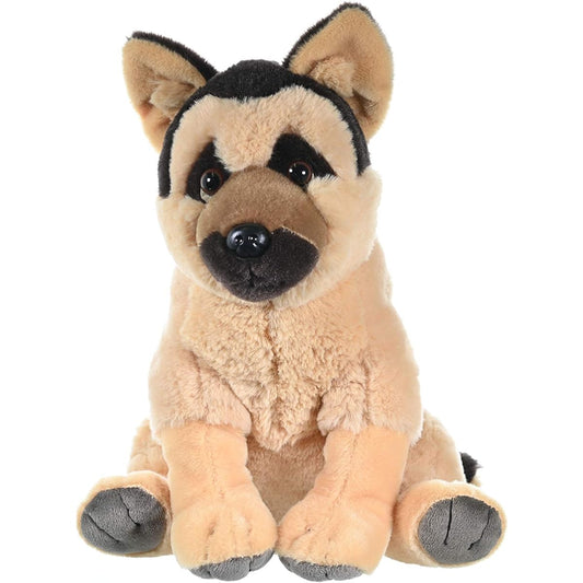(PET SHOP, German Shepherd) - Wild Republic German Shepherd Plush, Stuffed Animal, Plush Toy, Gifts for Kids, Pet Shop, 28cm