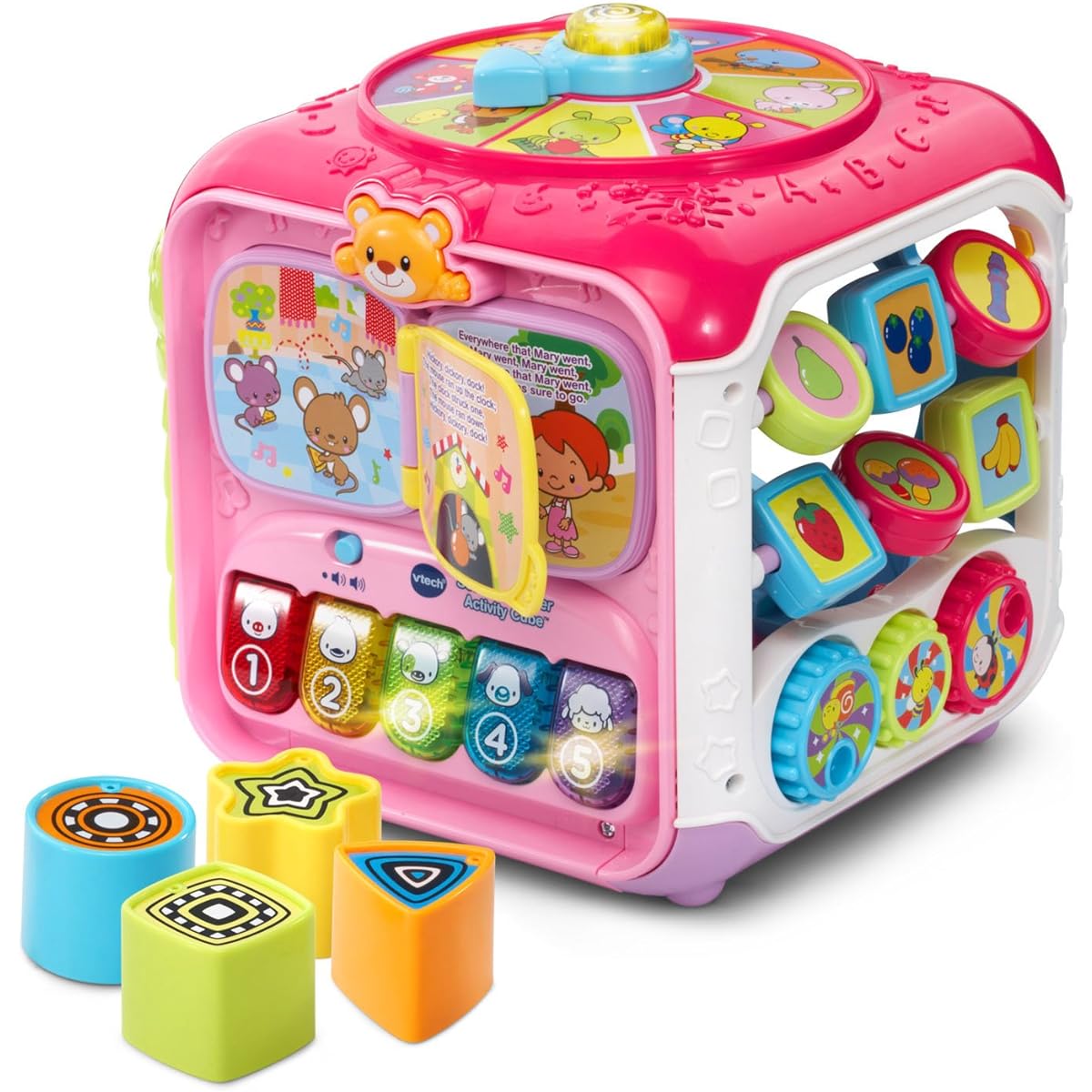 VTech Sort and Discovery Activity Cube (Frustration Free Package) Pink