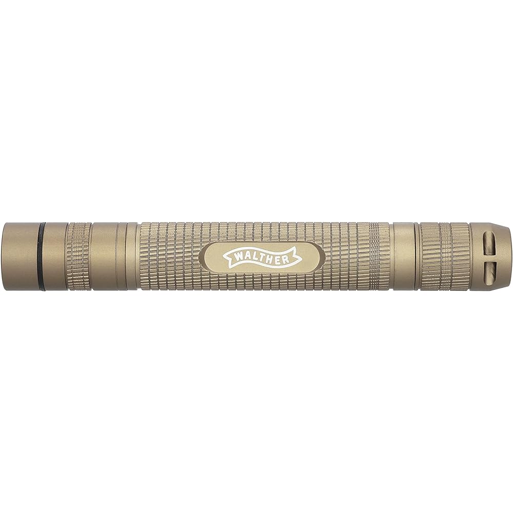 UMAREX WALTHER PL31r Pen-shaped Flashlight LED Light Handy Light for Work Stored in Breast Pocket, etc. UMA37169 Dirty Desert Small [Domestic Genuine Product]