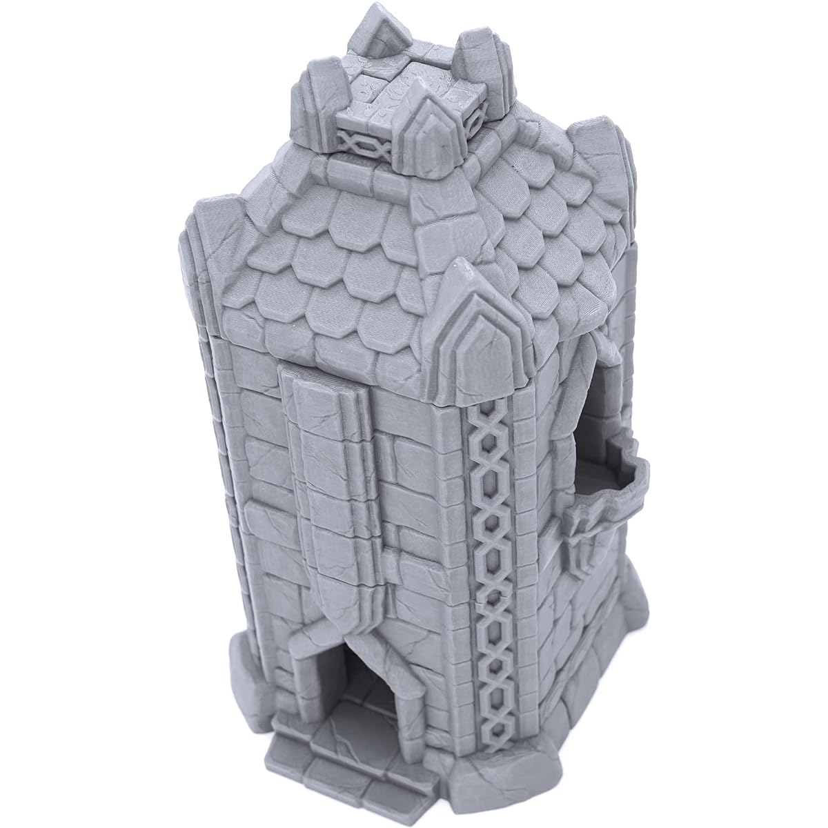 EnderToys Dwarf Settlement Tower Makers Anvil 3D Print Tabletop RPG Scenery War Terrain for 28mm Miniatures