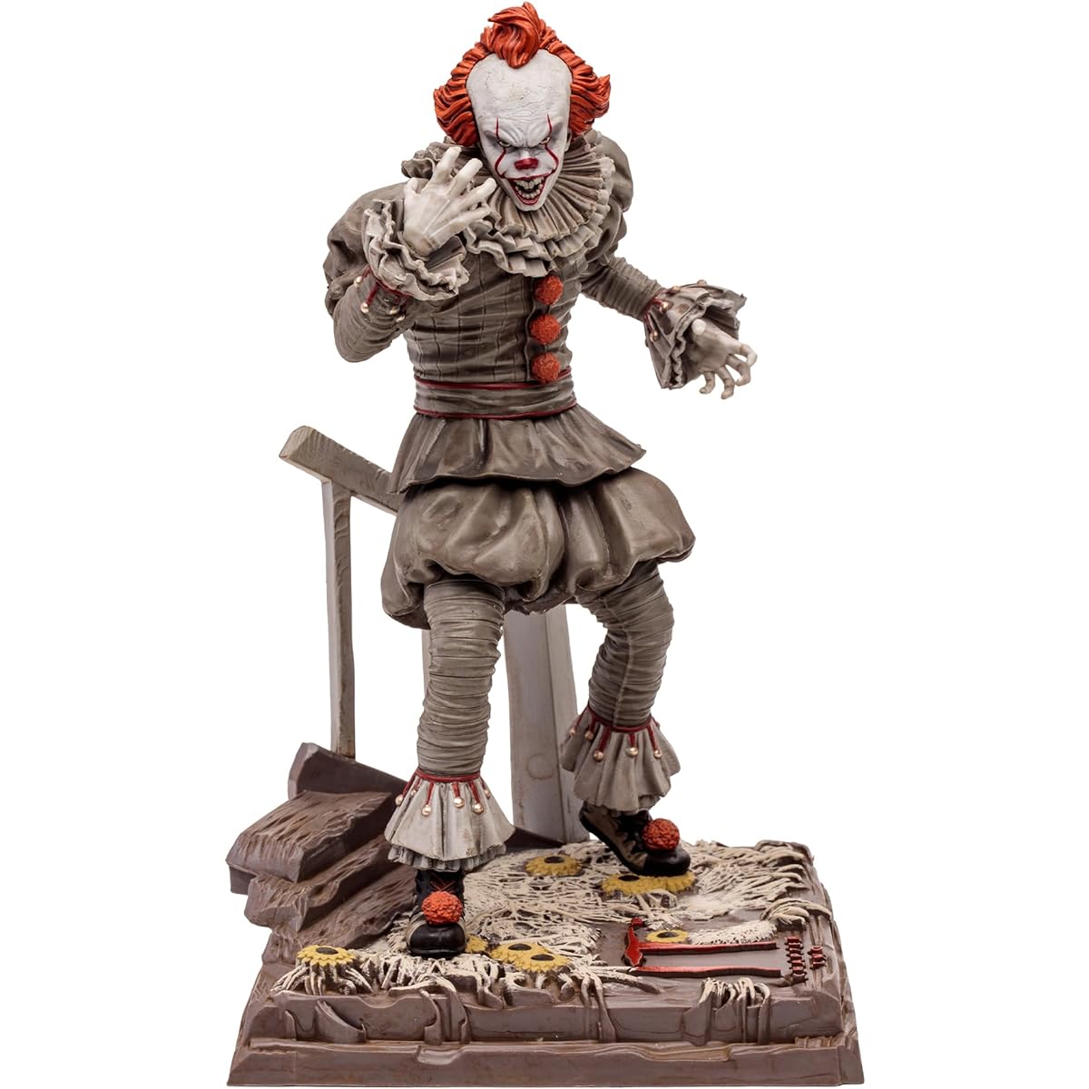 McFarlane - IT Chapter 2 - Movie Maniacs - Pennywise 6 inch pose figure