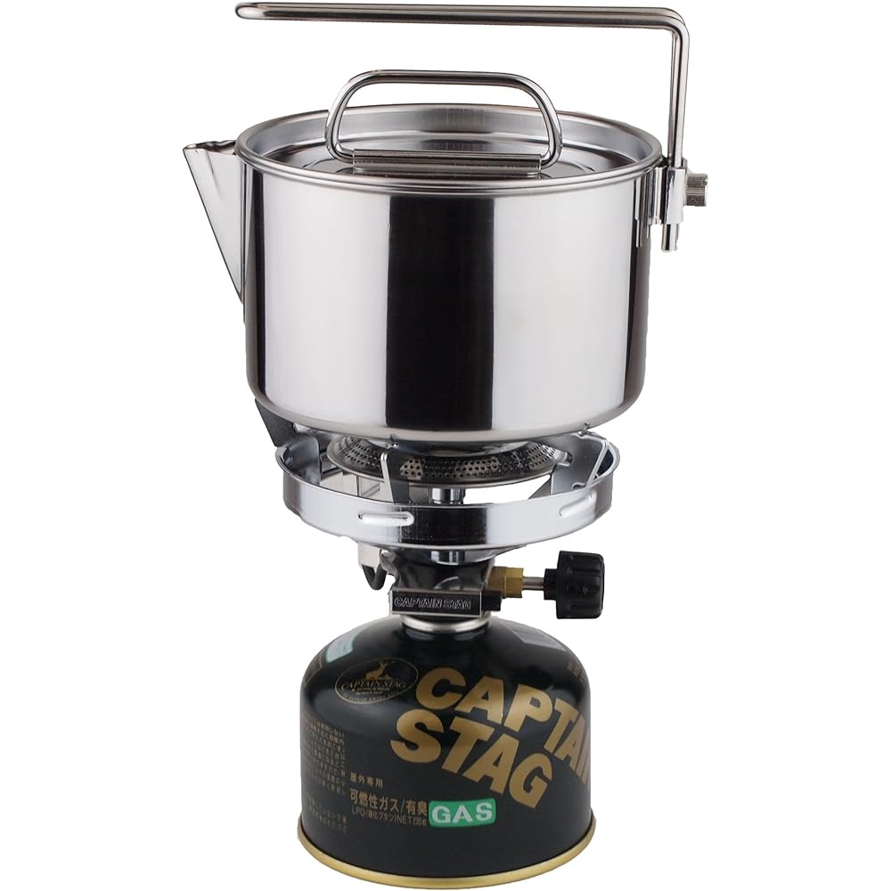 CAPTAIN STAG Camping Kettle Cooker 14cm 1.3L M-7296
