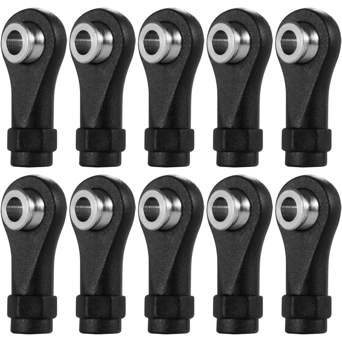 AXspeed Plastic M2.5 Rod Ends RC Tie Rod End Ball Joint Link Ball Head for 1:18 TRX4-M TRX4M Crawler Car 10pcs