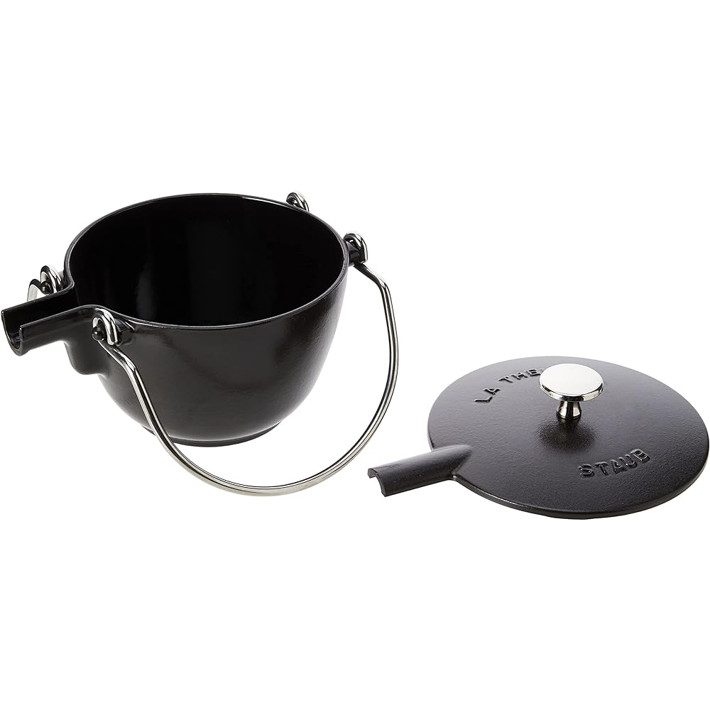 staub round teapot black 40509-421(1650023)