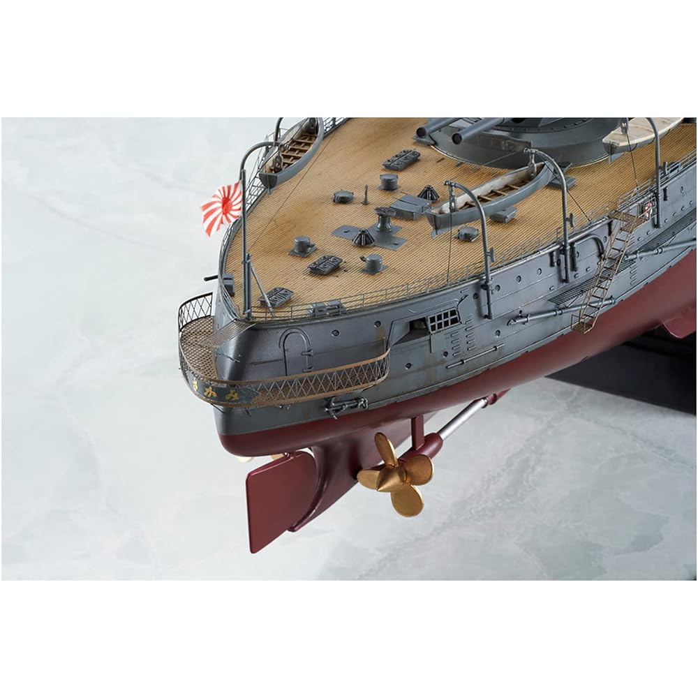 Wave 1/200 Battleship Mikasa Total Length Approx. 66cm Plastic Model BB001