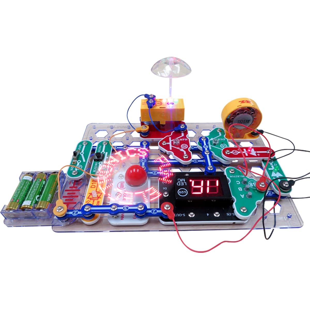 Cyber Circuits Play [Genuine] Japanese experiment guide included SnapCircuits Arcade