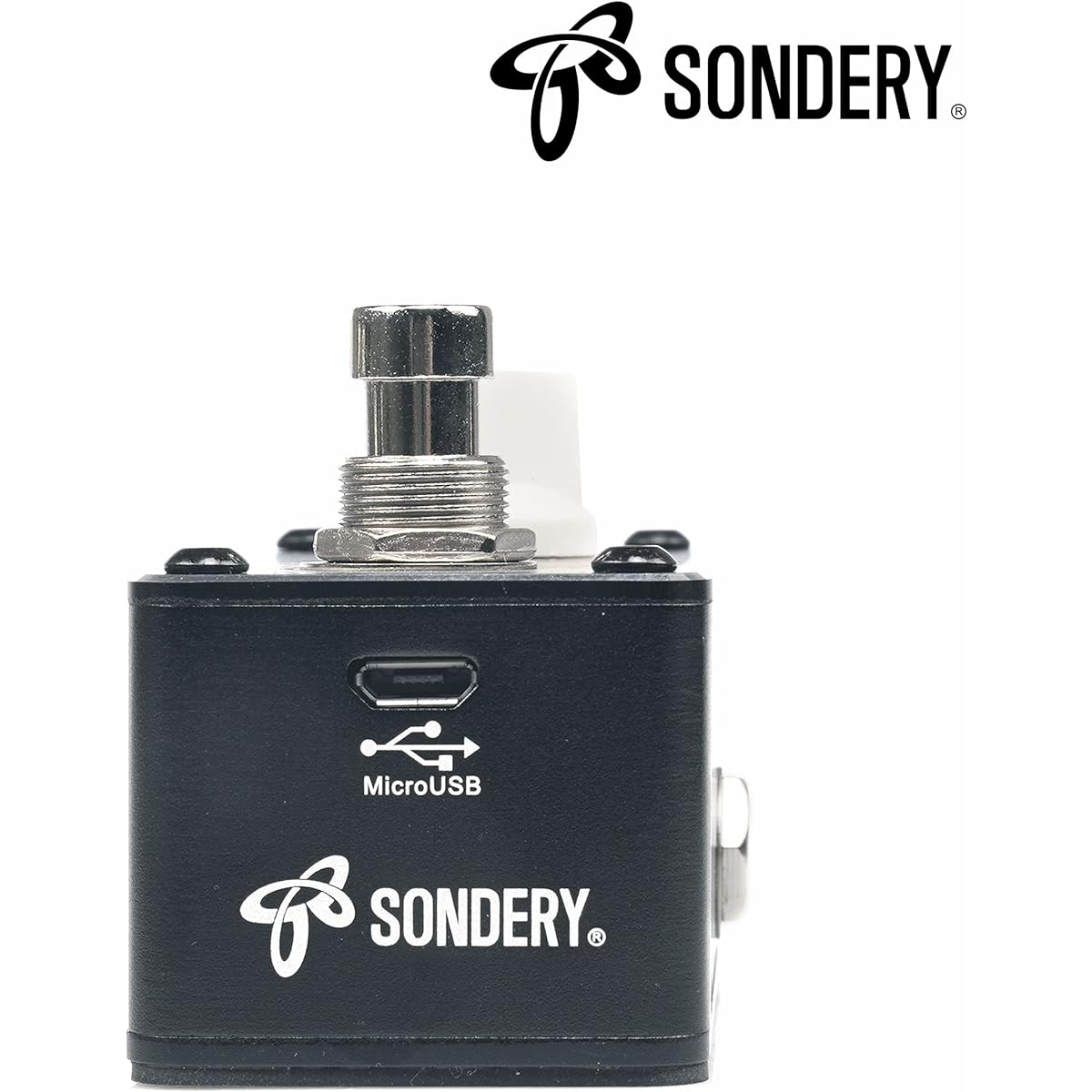 Sondery Triple Looper Pedal Access to upload/download music files from 3 tracks with included USB cable 30 minutes loop time for each track Loop Pedal Unlimited Overdubs Undo/Redo Mini Size