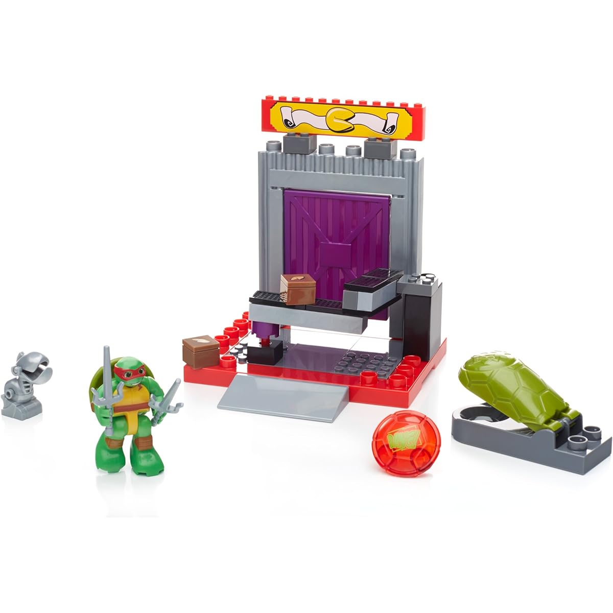 [Mega Bloks] Mega Bloks Teenage Mutant Ninja Turtles HalfShell Heroes Cookie Factory Battle DMW49 [Parallel Import]