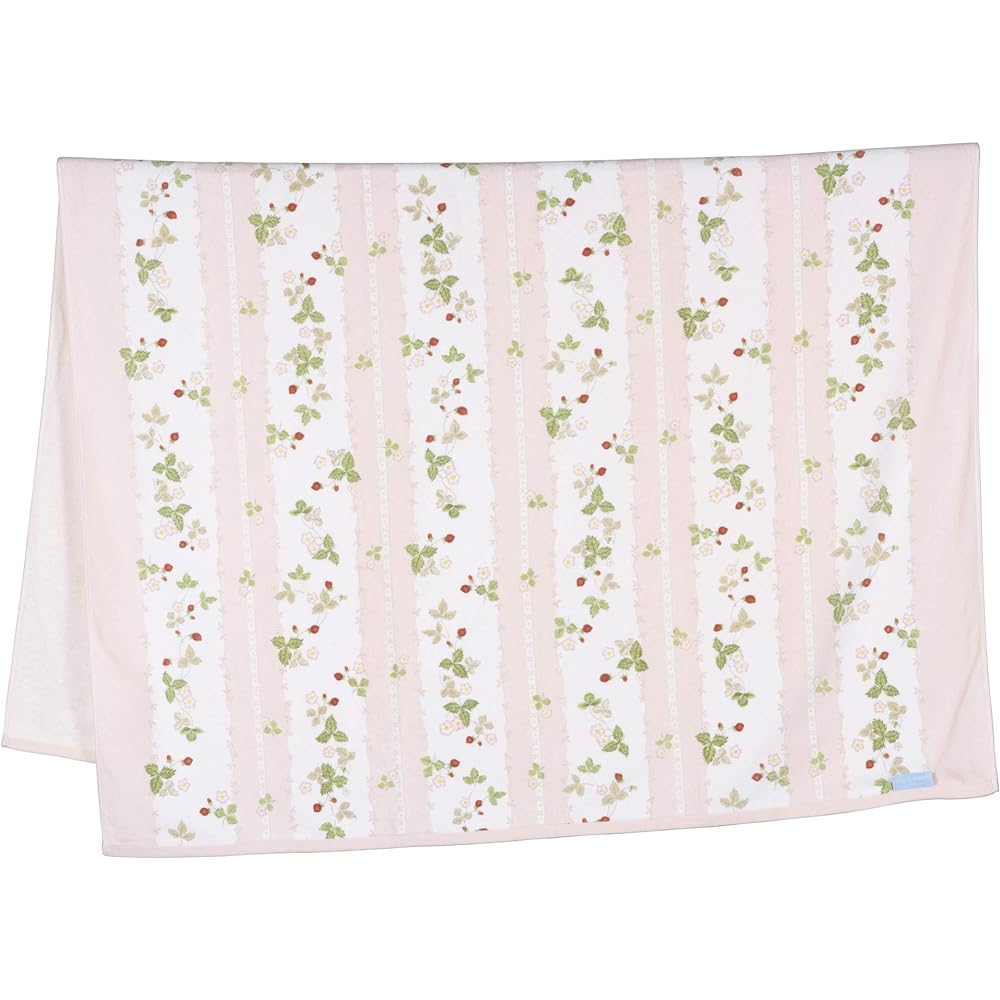 nishikawa [Nishikawa] Imabari Towel Blanket Single Wedgwood Wild Strawberry 100% Cotton Made in Japan Pink RR00800019P