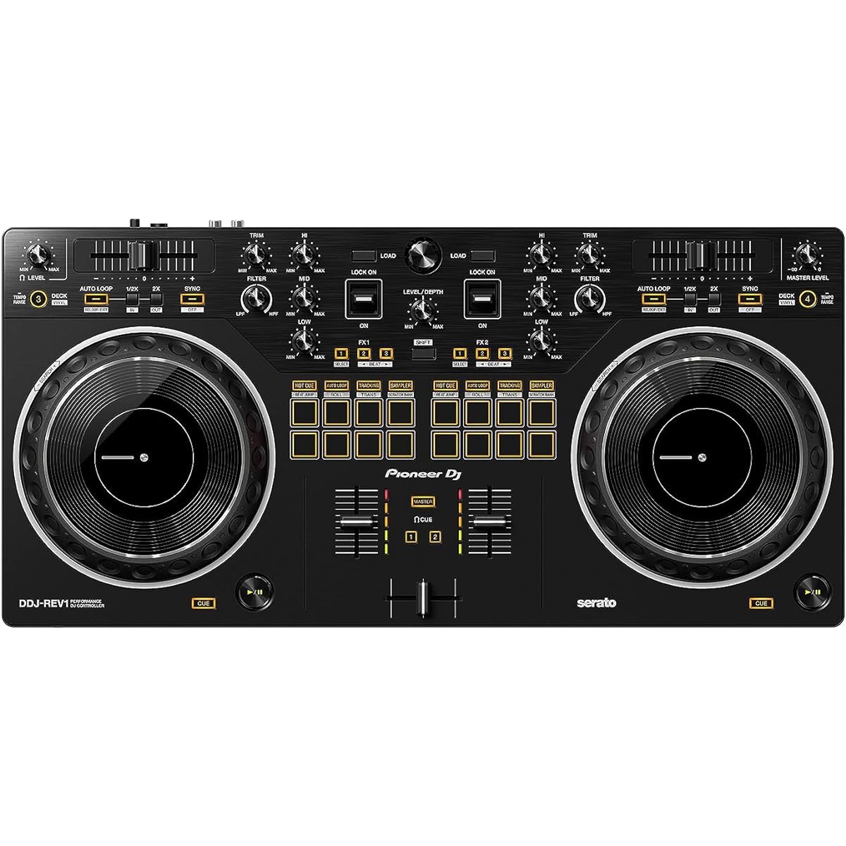 Pioneer DJ Serato Lite Compatible Scratch Style 2ch DJ Controller DDJ-REV1
