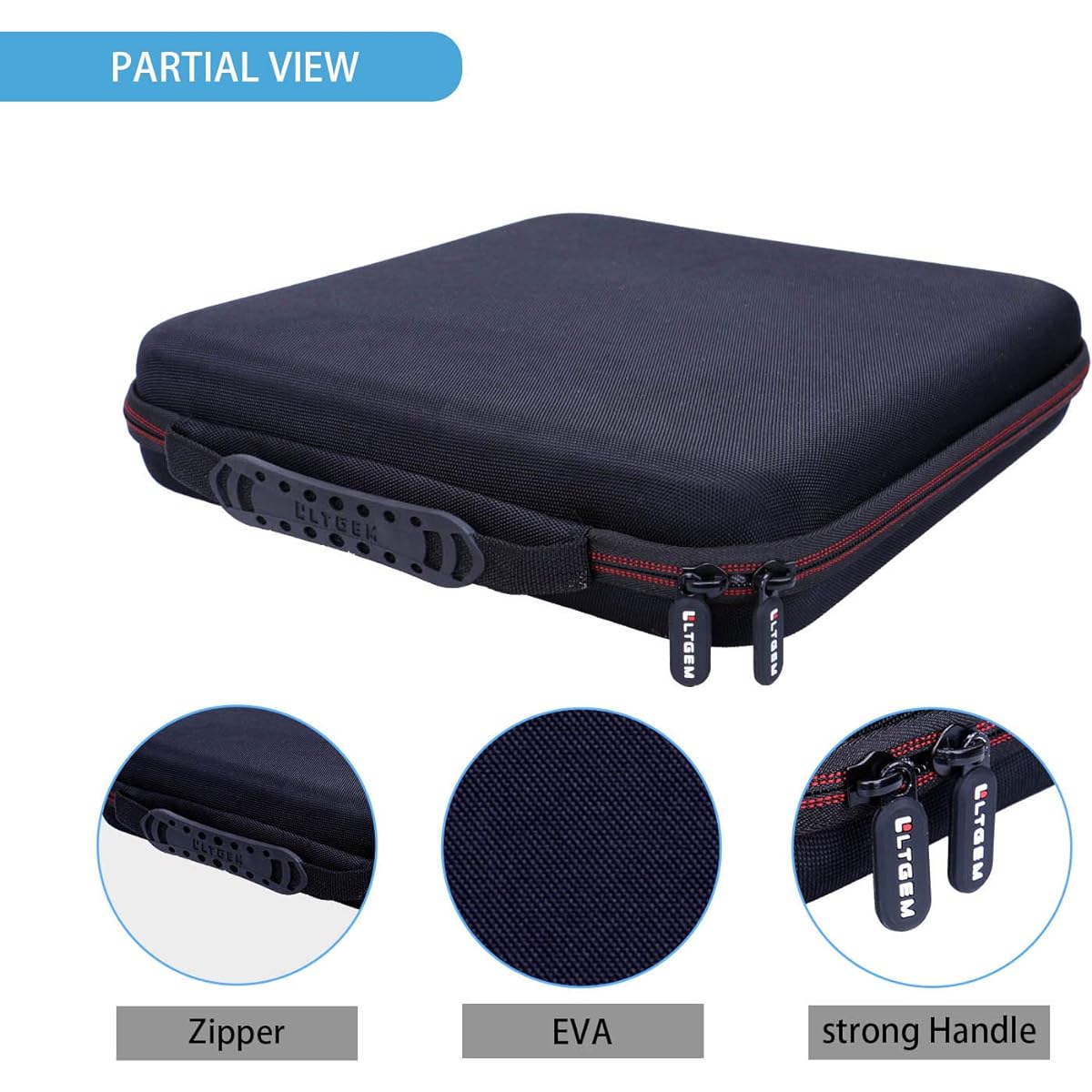 LTGEM Hard Case for Novation Launchpad or Novation Launchpad MK2 / X Grid Ableton Live Controller with 64 RGB Backlit Pad (8x8 Grid)