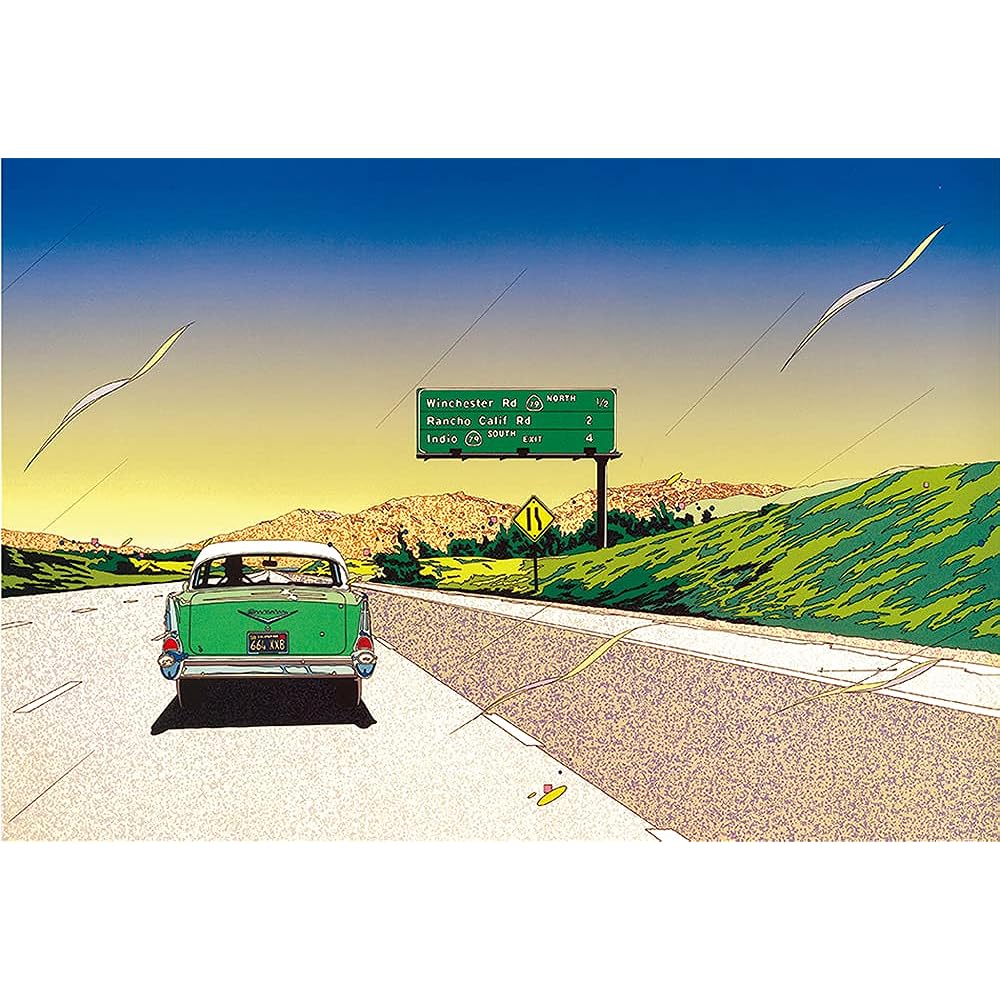 Hideto Suzuki ◆ [Passing Through California] ◆ Art print ◆ Framed ◆