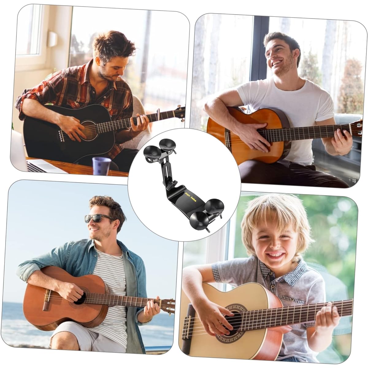 SWOOMEY 1 Set Guitar Tote Guitar Rack Classical Guitar Professional Guitar Support Guitar Leg Rest Footstool Bracket Guitar Stand St Aluminum Alloy