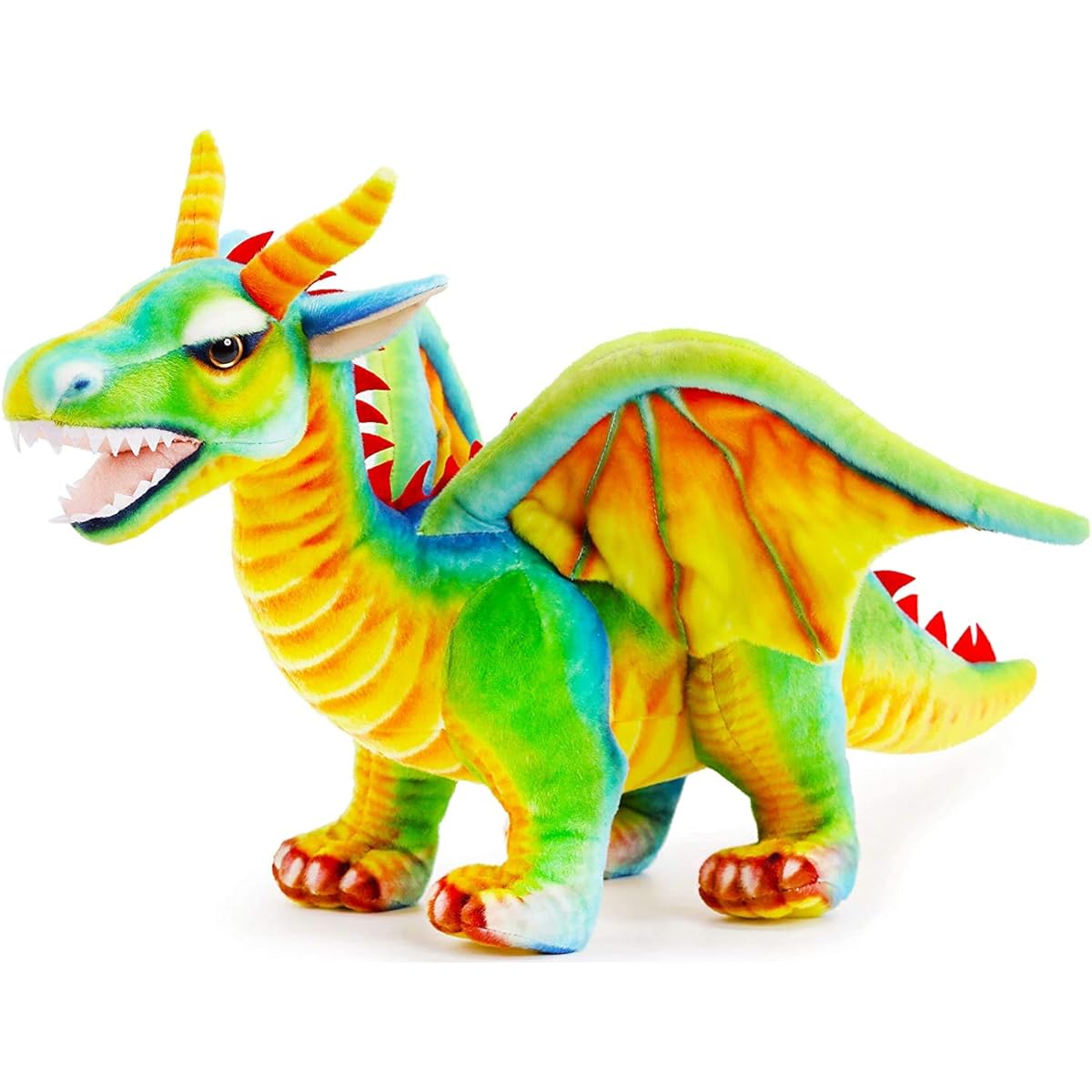 TigerTaleToys (Tiger Tail Toys) Dragon Plush Toy Realistic 60cm Year of the Dragon Dragon Pet Large Cool Dinosaur Vibrant [Genuine Japanese Product]