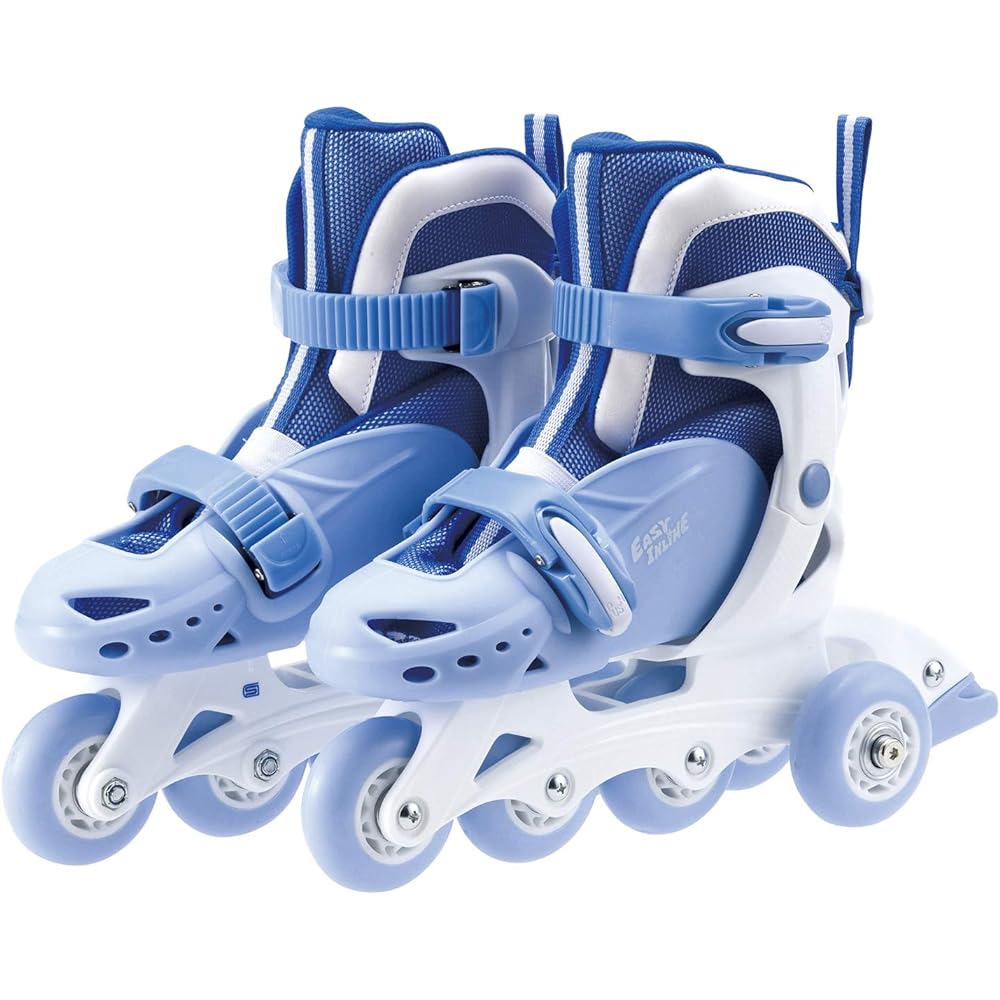 Maruka Easy Inline II M Size Passion Blue Toy Sports 3 years old and up Training wheels can be attached and removed 186603