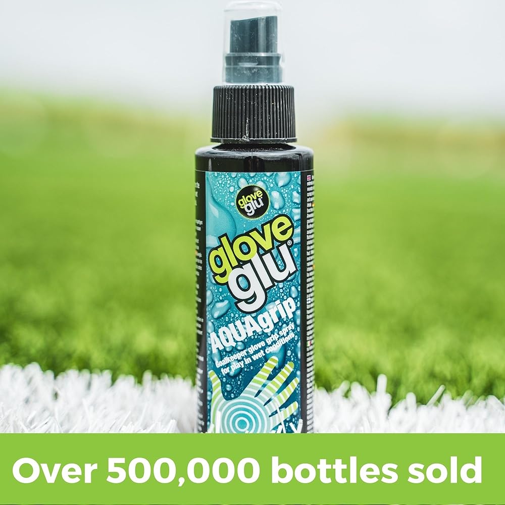 Gloveglu Gloveglu AQUA Grip GK Glove Soccer 900106 120ml Black