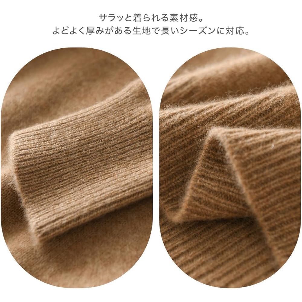 V.for.M Hooded Knit Women's Parka Long Sleeve Pullover Loose Autumn/Winter Tops