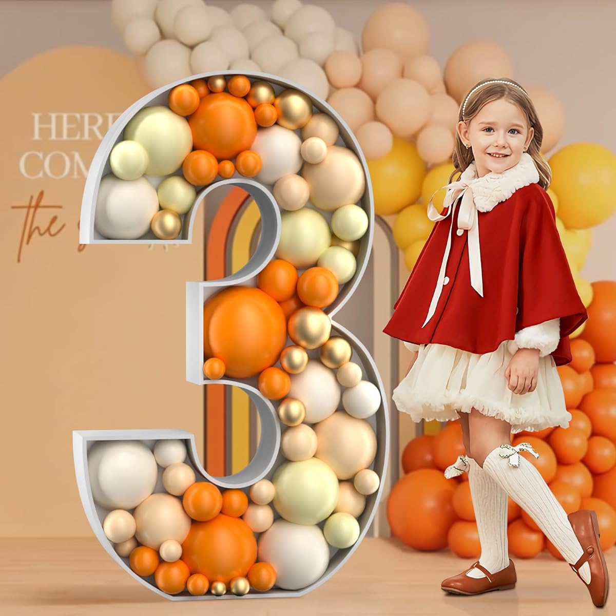 Mosaic numbers for balloons 3 4ft