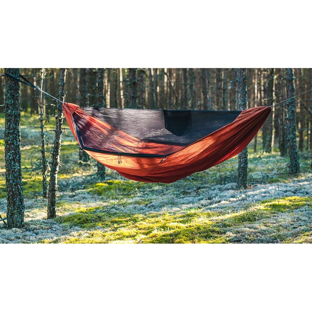 Lesovik Hammock DRAKA Mosquito Net with Suspension System Flagship Model (Pine Amber)