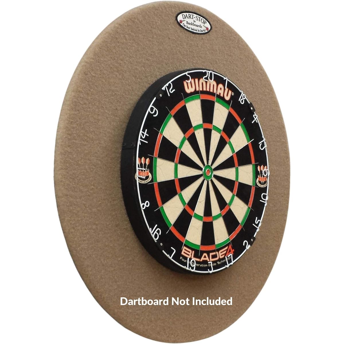 Dart-Stop 29" Professional Dartboard Backboard Round | Wall Protector | Dartboard Surround.