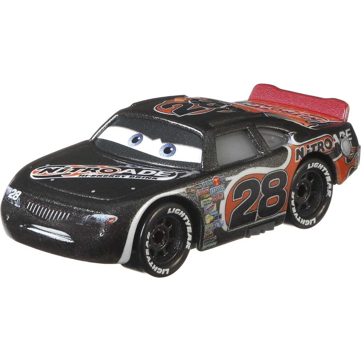 Cars 2019 Mattel 1:55 Diecast Minicar 1 Pack Aiken Axler (Dinoco 400) / MATTEL CARS 1PACK AIKEN AXLER (DINOCO 400) Disney Pixar Disney PIXAR Character Car [Parallel Import]