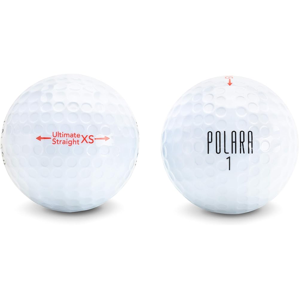POLARA Golf Ball XDS 3 Piece ULTIMATE STRAIGHT EXTRA SPIN