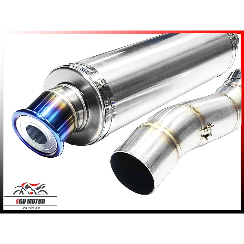 a301-31 Compatible with genuine exhaust pipe, stainless steel, titanium, stainless steel, grilled slash silencer, slip-on muffler set for CBR250R MC41