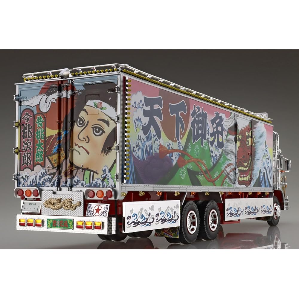 Aoshima Bunka Kyozaisha 1/32 Truck Yaro Series No.5 Ichibanboshi Tenka Gomen Plastic Model