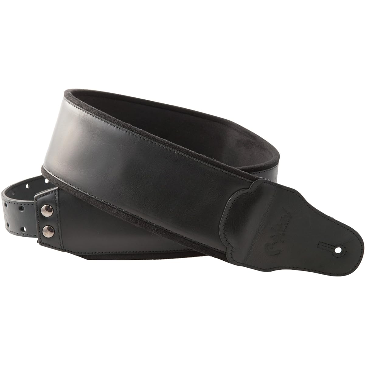 RightOn! STRAPS Base Strap Width 8cm, Length 98~153cm SMOOTH Black