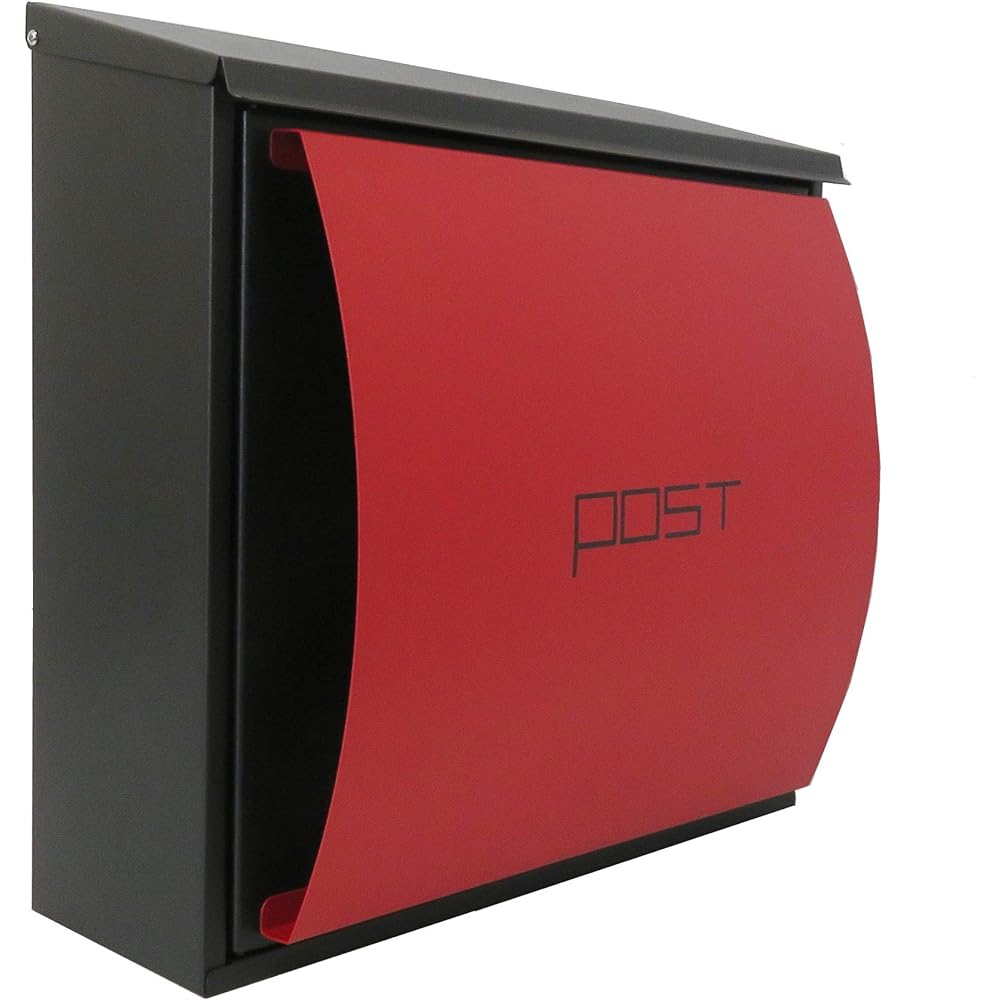 Ihome Postbox PM20 PM208 Red Body: Depth 17cm Body: Height 33cm Body: Width 35.5cm 1 high-quality key chain, 2 keys, 4 anchor plugs, 4 screws, 4 rubber plugs