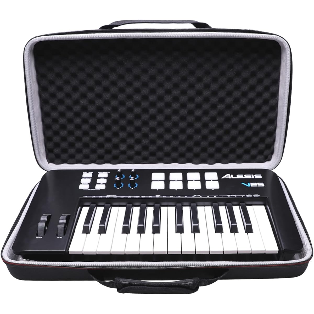 LTGEM EVA Hard Case for Pioneer DJ DJ Controller (DDJ-REV1) - Travel Protective Carrying Storage Bag