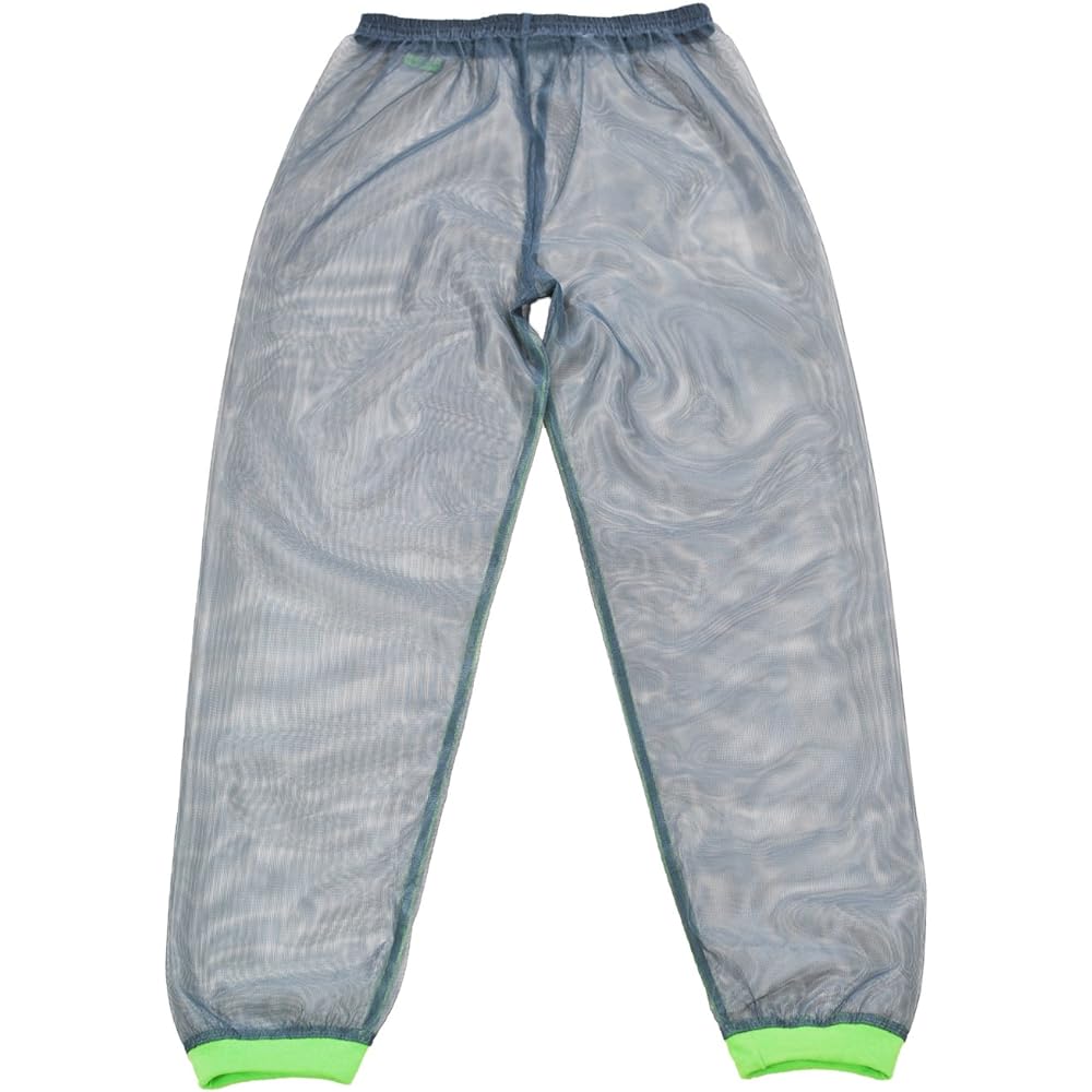 Moskihi Insect Repellent Kids Net Pants for Outdoor/Camping Green Children M (105~125cm) VA-008