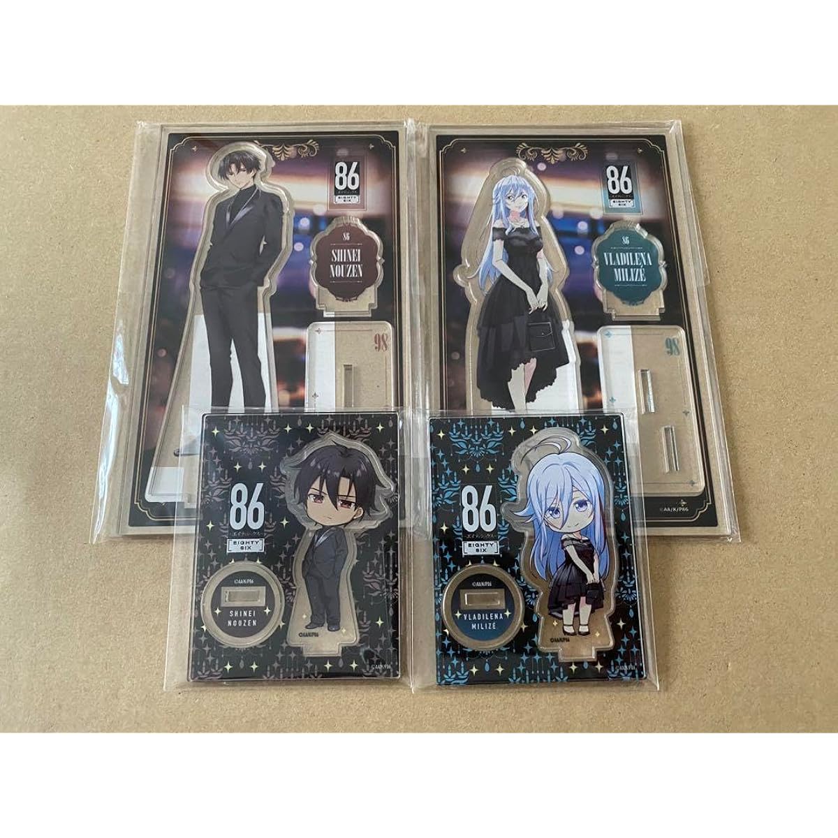 Eighty Six 86 Karaoke no Tetsujin Karatetsu Shin Lena Acrylic Stand 24E4XDRN