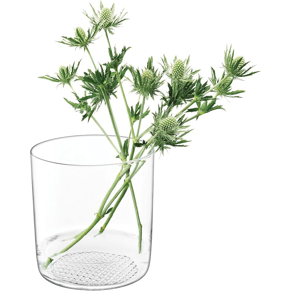 LSA Market Planter/Vase/Lantern H16cm Clear