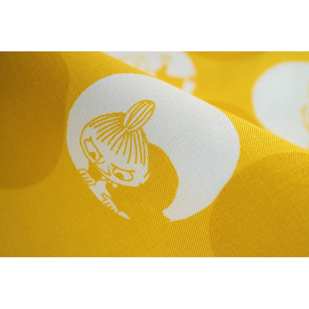 Quarter Report (MOOMIN) Moomin Duvet Cover Single Polka Dot My Yellow Approx. W150 x H210cm Comforter Case Sold Separately (Zipper Type) [Made in Japan]