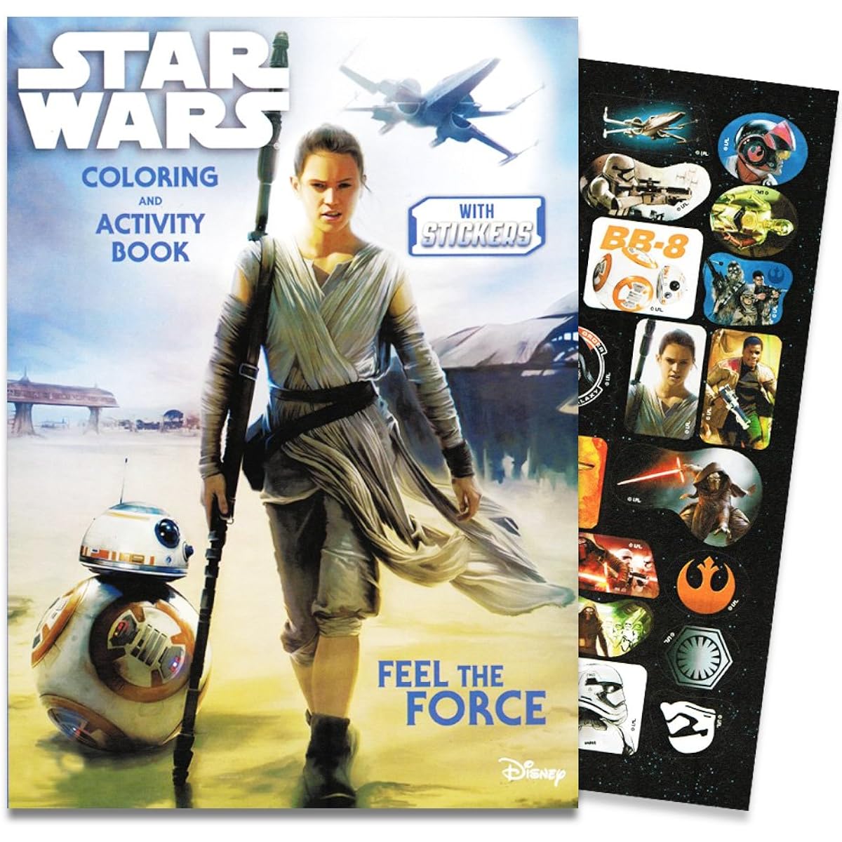Star Wars Giant Coloring Book with Stickers (144 Pages)